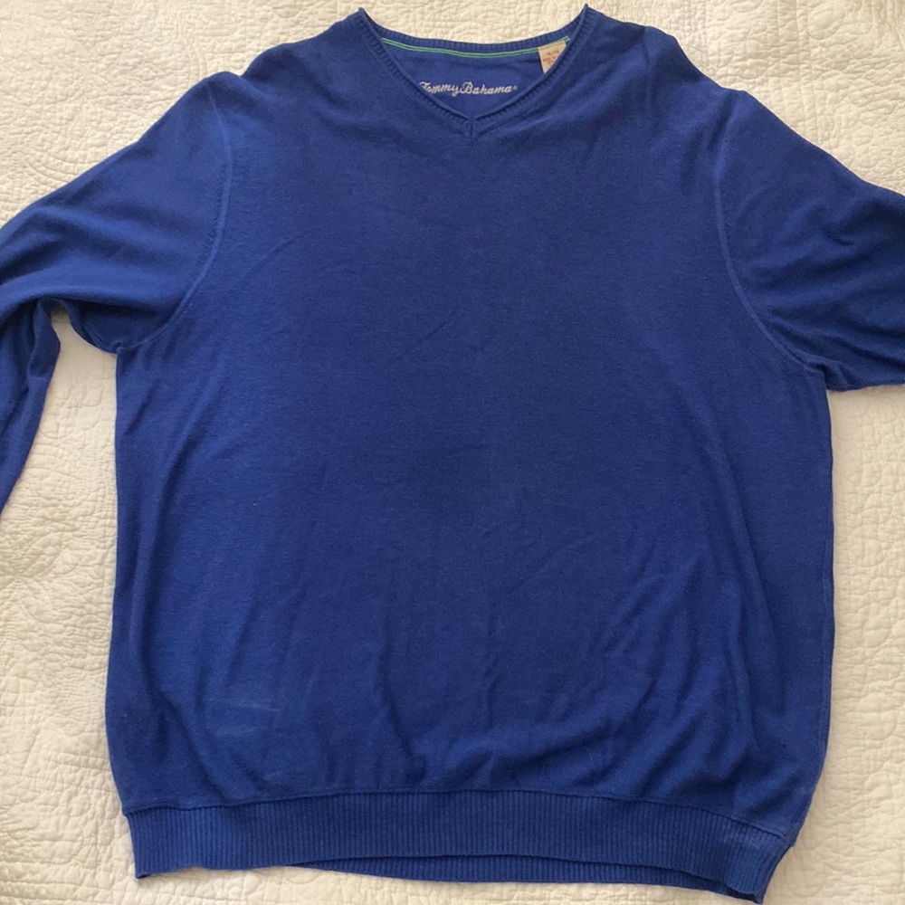 🌴TOMMY BAHAMA - V-Neck Sweater-XL